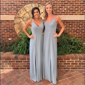 Icelandic Blue Bridesmaid Dress Size S